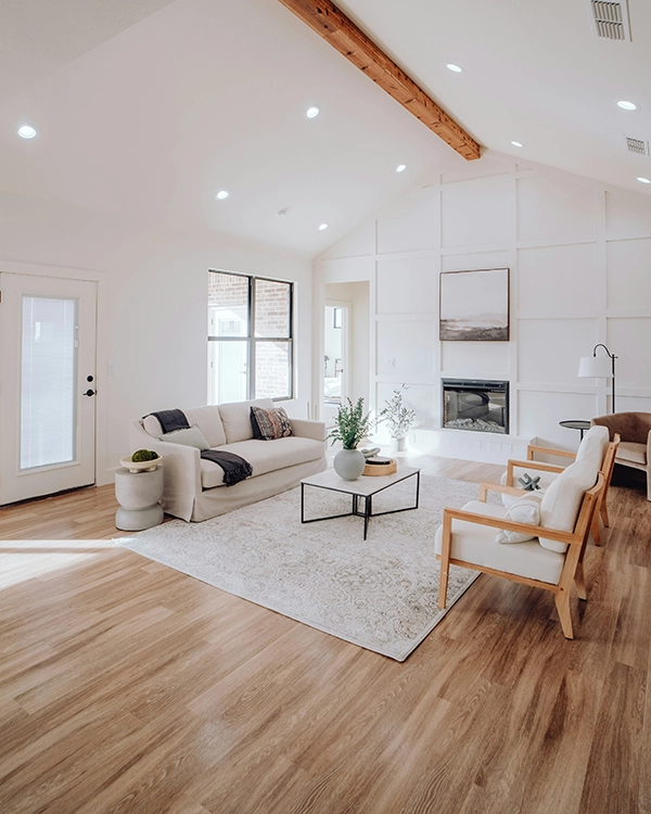 Rénovation complète d'un salon
