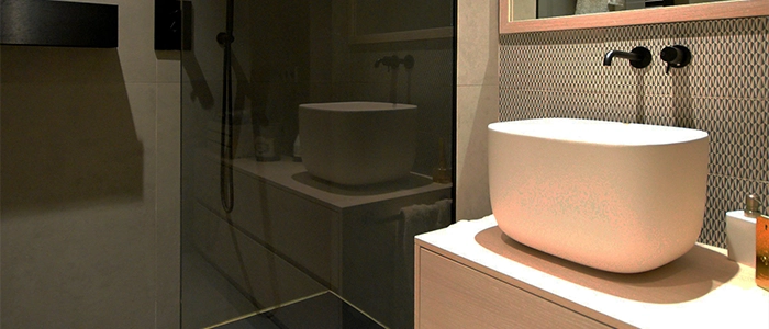 Salle de bain avec douche italienne Salle de bain avec douche italienne