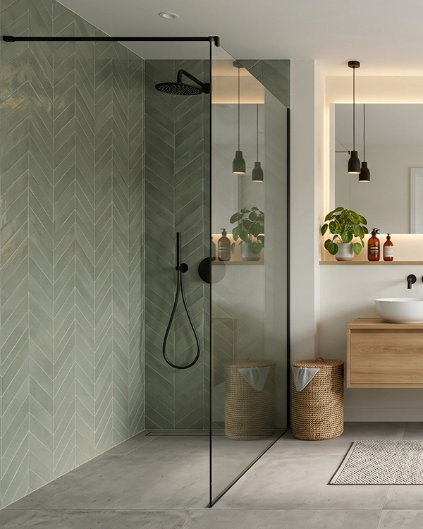 Salle de bain entièrement rénové